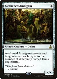 Awakened Amalgam - Prerelease Cards - Magic: The Gathering card