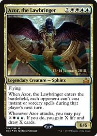 Azor, the Lawbringer - Prerelease Cards - Magic: The Gathering card