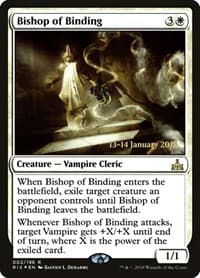 Bishop of Binding - Prerelease Cards - Magic: The Gathering card