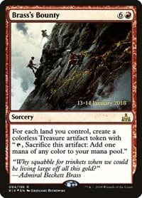 Brass's Bounty (RIX) - Prerelease Cards - Magic: The Gathering card