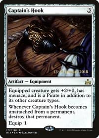 Captain's Hook - Prerelease Cards - Magic: The Gathering card