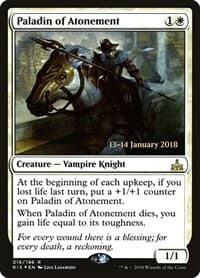 Paladin of Atonement - Prerelease Cards - Magic: The Gathering card