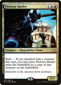 Protean Raider - Prerelease Cards - Magic: The Gathering card