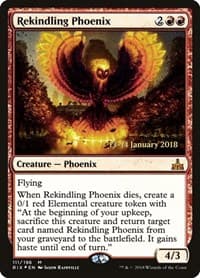Rekindling Phoenix - Prerelease Cards - Magic: The Gathering card