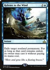Release to the Wind - Prerelease Cards - Magic: The Gathering card