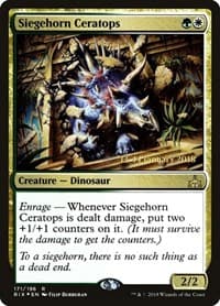 Siegehorn Ceratops - Prerelease Cards - Magic: The Gathering card