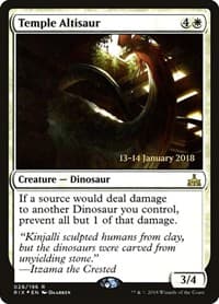 Temple Altisaur - Prerelease Cards - Magic: The Gathering card