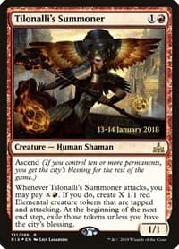 Tilonalli's Summoner - Prerelease Cards - Magic: The Gathering card