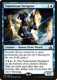 Timestream Navigator - Prerelease Cards - Magic: The Gathering card
