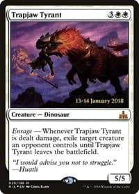 Trapjaw Tyrant - Prerelease Cards - Magic: The Gathering card