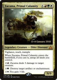 Zacama, Primal Calamity - Prerelease Cards - Magic: The Gathering card