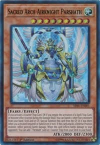 Sacred Arch-Airknight Parshath - Structure Deck: Wave of Light - YuGiOh card