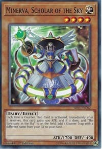 Minerva, Scholar of the Sky - Structure Deck: Wave of Light - YuGiOh card