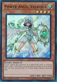Power Angel Valkyria - Structure Deck: Wave of Light - YuGiOh card