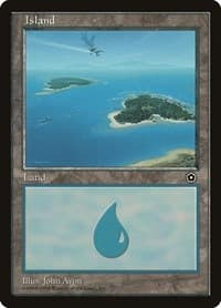Island (154) - Portal Second Age - Magic: The Gathering card