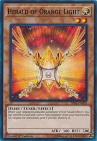 Herald of Orange Light - Structure Deck: Wave of Light - YuGiOh card
