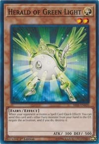 Herald of Green Light - Structure Deck: Wave of Light - YuGiOh card