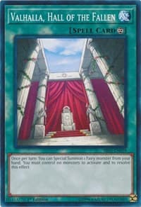 Valhalla, Hall of the Fallen - Structure Deck: Wave of Light - YuGiOh card