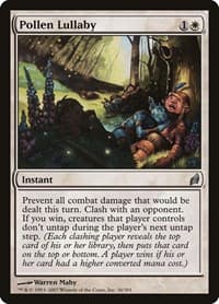 Pollen Lullaby - Lorwyn - Magic: The Gathering card