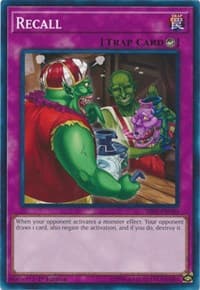 Recall - Structure Deck: Wave of Light - YuGiOh card