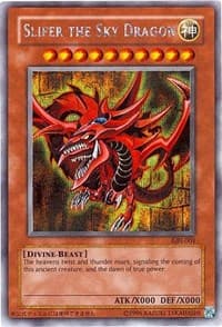 Slifer the Sky Dragon (Secret Rare) - Yu-Gi-Oh! Duel Monsters International: Worldwide Edition - YuGiOh card