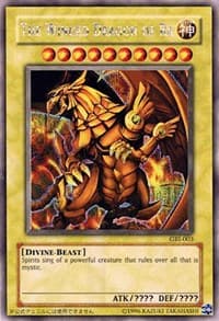 The Winged Dragon of Ra (Secret Rare) - Yu-Gi-Oh! Duel Monsters International: Worldwide Edition - YuGiOh card
