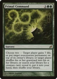 Primal Command - Lorwyn - Magic: The Gathering card