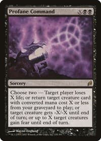 Profane Command - Lorwyn - Magic: The Gathering card