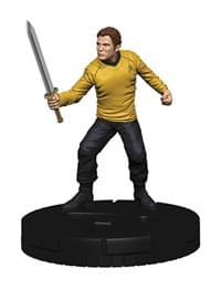 Captain Kirk - Star Trek Away Team: The Original Series - Heroclix card