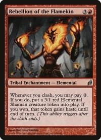 Rebellion of the Flamekin - Lorwyn - Magic: The Gathering card