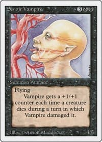 Sengir Vampire - Revised Edition - Magic: The Gathering card