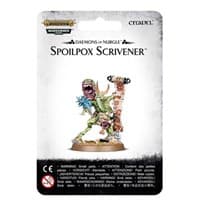 Warhammer: Age of Sigmar - Daemons of Nurgle: Spoilpox Scrivener - Herald of Nurgle - Warhammer Plastic Clampacks - Warhammer Clampacks card