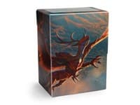 Dragon Shield Deck Shell - Crimson Logi (Holds 75+) - Dragon Shield Deck Boxes - Deck Boxes card