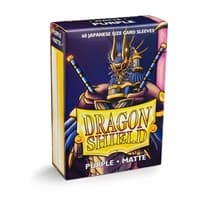 Dragon Shield Matte Japanese Sleeves - Purple (60-Pack) - Dragon Shield Card Sleeves - Card Sleeves card