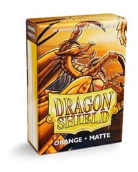 Dragon Shield Matte Japanese Sleeves - Orange (60-Pack) - Dragon Shield Card Sleeves - Card Sleeves card