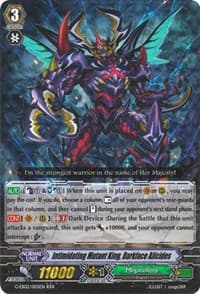 Intimidating Mutant King, Darkface Alicides - G-EB02: The AWAKENING ZOO - Cardfight Vanguard card
