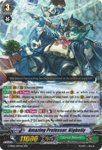 Amazing Professor, Bigbelly - G-EB02: The AWAKENING ZOO - Cardfight Vanguard card