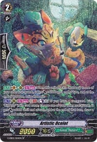 Artistic Ocelot (SP) - G-EB02: The AWAKENING ZOO - Cardfight Vanguard card