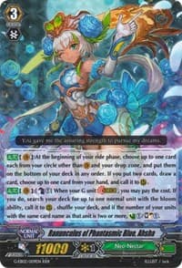 Ranunculus of Phantasmic Blue, Ahsha - G-EB02: The AWAKENING ZOO - Cardfight Vanguard card