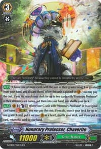 Honorary Professor, Chaverite - G-EB02: The AWAKENING ZOO - Cardfight Vanguard card