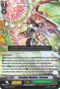 Seeding Maiden, Tierney - G-EB02: The AWAKENING ZOO - Cardfight Vanguard card