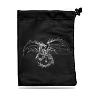 Treasure Nest - Black Dragon - Ultra Pro Dice Bags and Gamer Pouches - Collectible Storage card