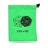 Treasure Nest - Crit + 10! - Ultra Pro Dice Bags and Gamer Pouches - Collectible Storage card