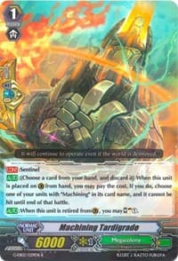 Machining Tardigrade - G-EB02: The AWAKENING ZOO - Cardfight Vanguard card