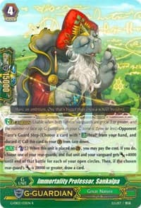Immortality Professor, Sankalpa - G-EB02: The AWAKENING ZOO - Cardfight Vanguard card