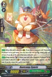 Bootcamp Cymric - G-EB02: The AWAKENING ZOO - Cardfight Vanguard card