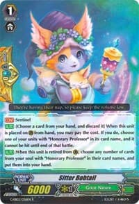 Sitter Bobtail - G-EB02: The AWAKENING ZOO - Cardfight Vanguard card