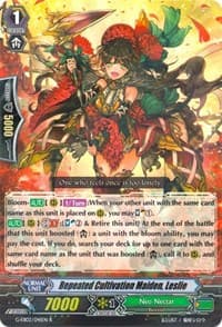 Repeated Cultivation Maiden, Leslie - G-EB02: The AWAKENING ZOO - Cardfight Vanguard card