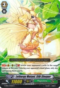 Lethargy Mutant, Silk Sleeper - G-EB02: The AWAKENING ZOO - Cardfight Vanguard card