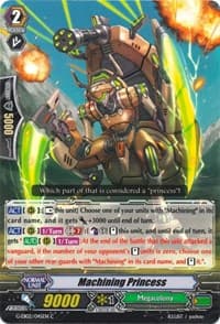 Machining Princess - G-EB02: The AWAKENING ZOO - Cardfight Vanguard card
